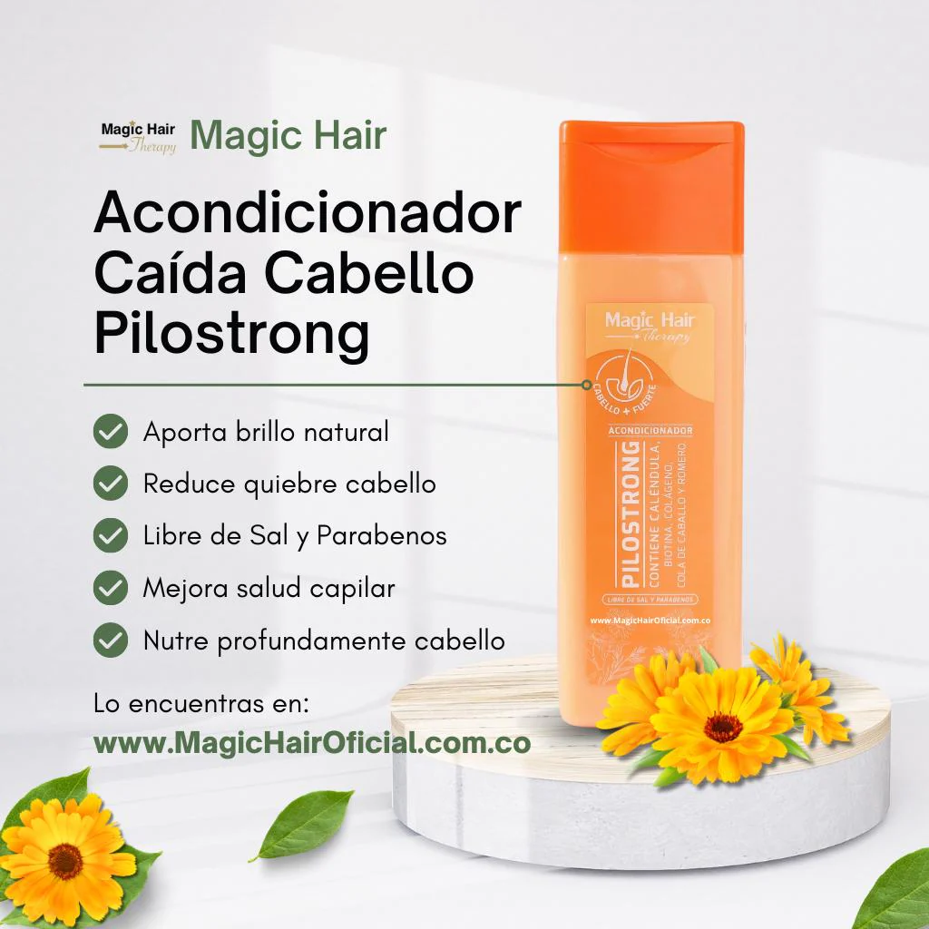 Acondicionador Pilostrong - Calendula, Biotina Colageno