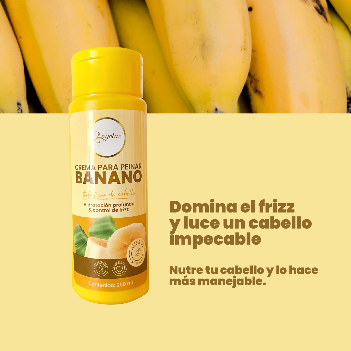 Crema para Peinar Banano