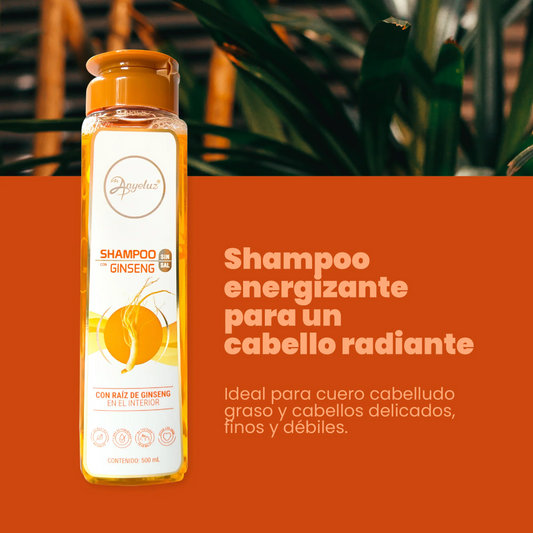 Shampoo con Ginseng