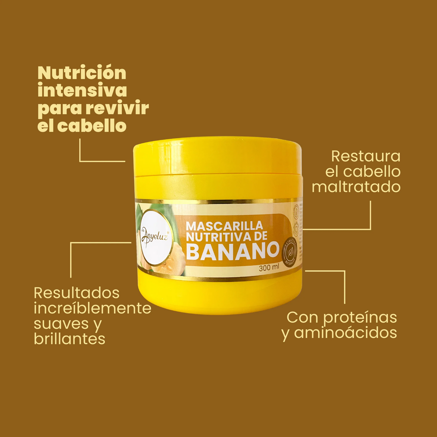 Mascarilla Nutritiva de Banano