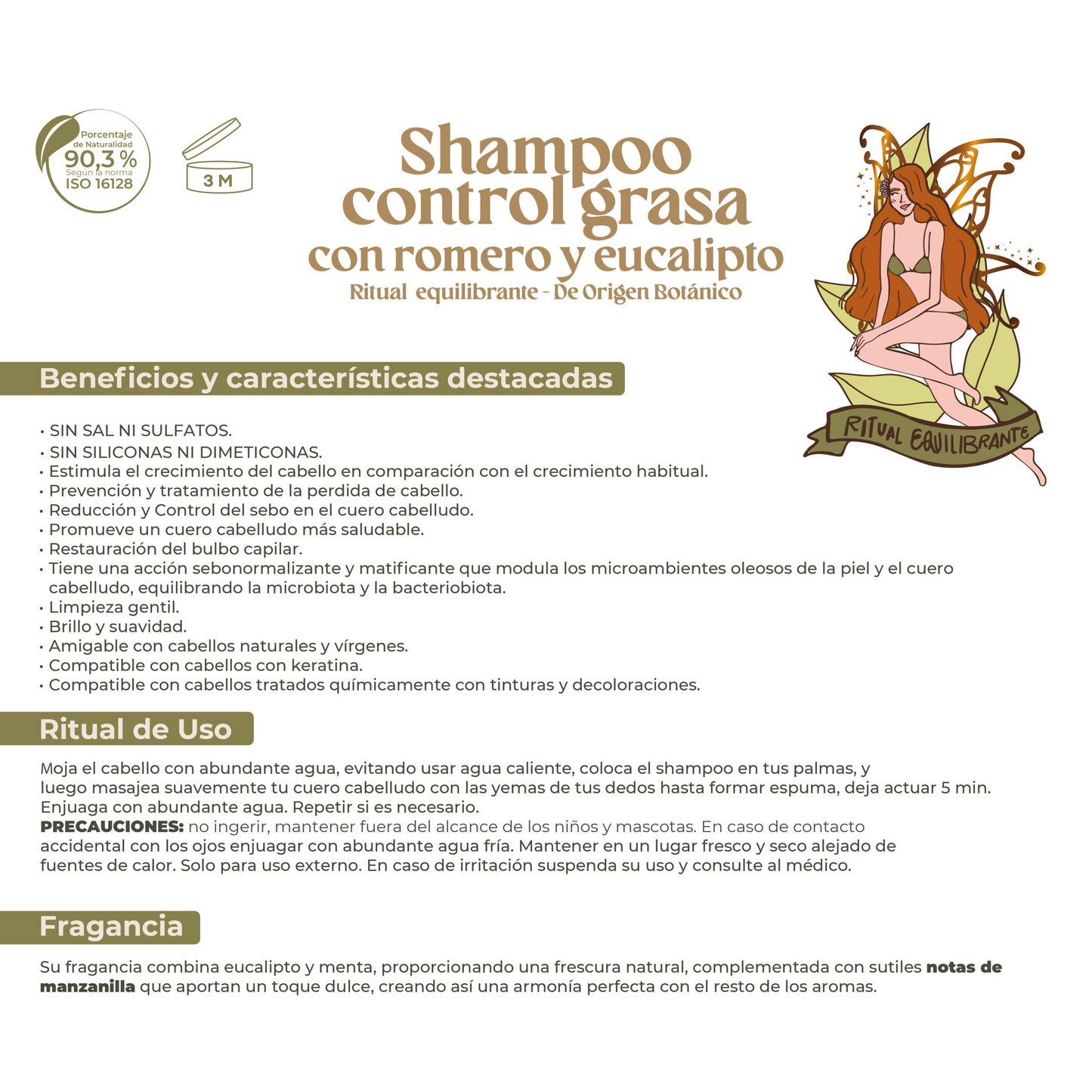 Shampoo Control Grasa -Romero