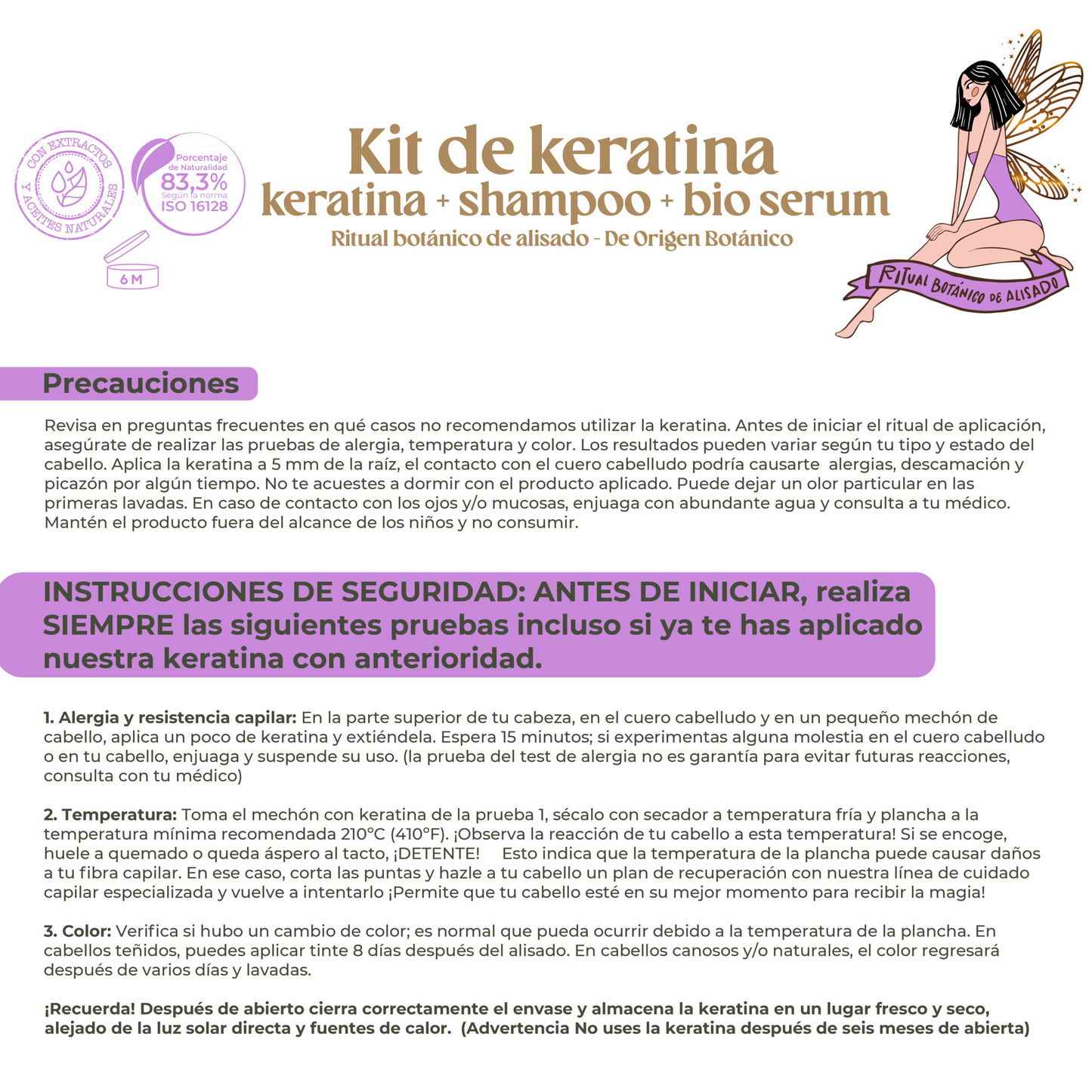 Keratina Ritual de Alisado x1000 ml