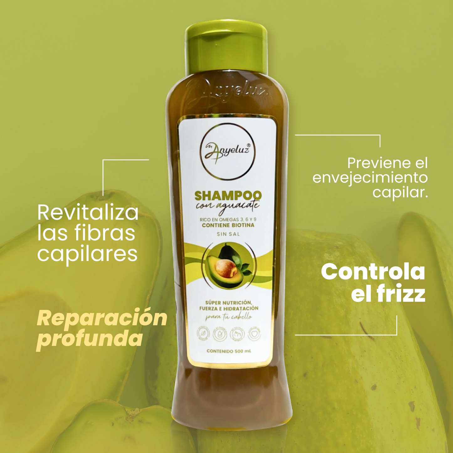 Shampoo con Aguacate