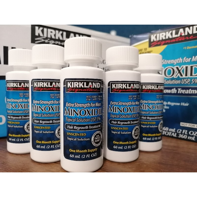 Minoxidil Kirkland 5% Americano Und